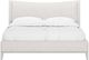 A.R.T. Furniture® Mezzanine Dove Gray King Upholstered Panel Bed-3