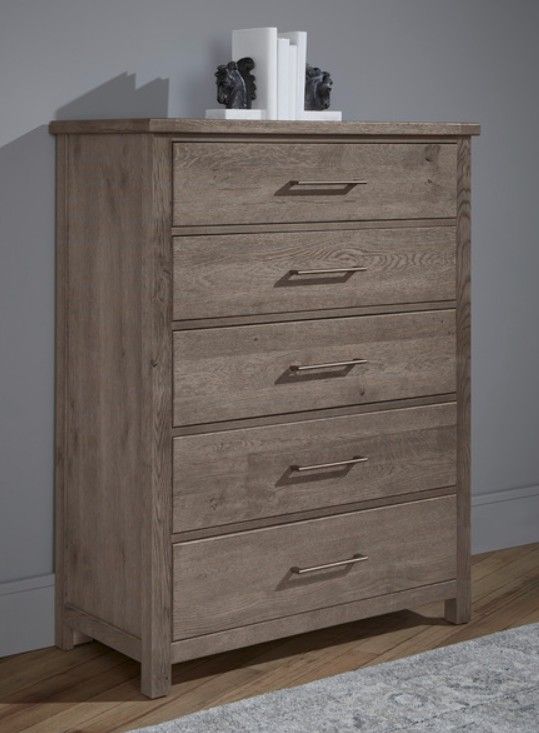 Vaughan-Bassett Dovetail Mystic Gray Chest-1