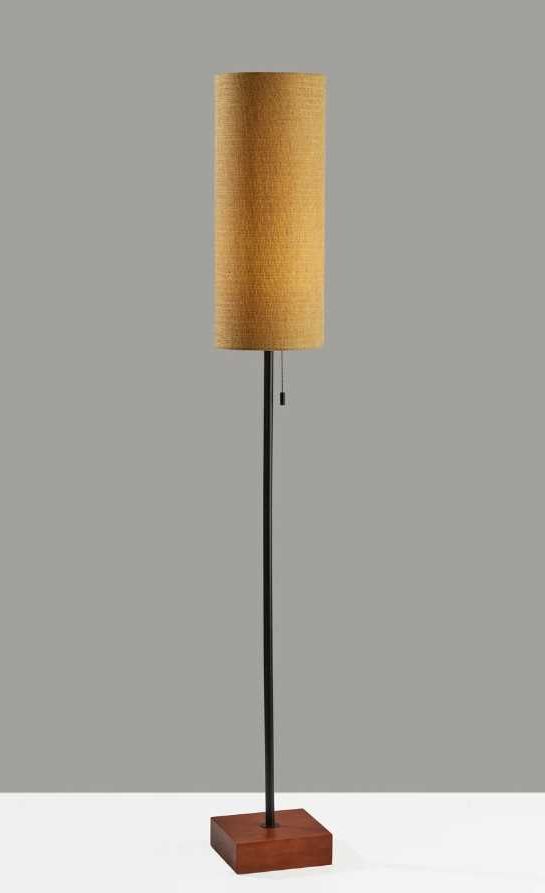 Adesso® Trudy Walnut Floor Lamp-2