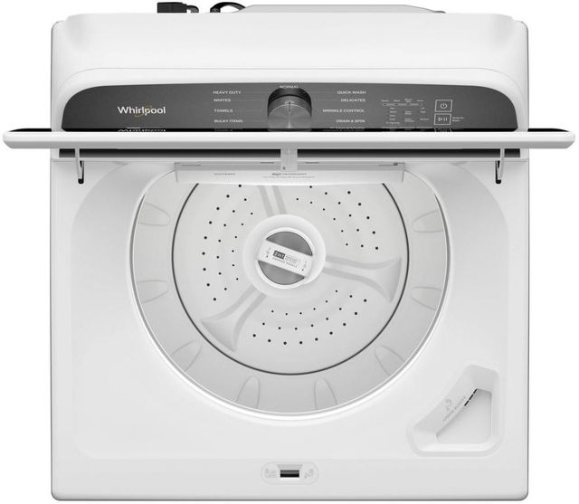Whirlpool® White Top Load Washer & Gas Dryer Laundry Pair-3