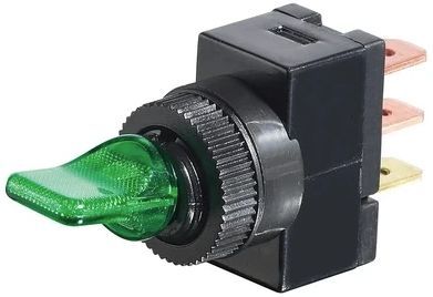 RadioShack 20 A, 12 VAC SPST DC Illuminated Switch-0