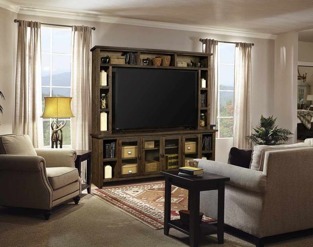 aspenhome® Alder Grove Brindle 84" Console and Hutch-1