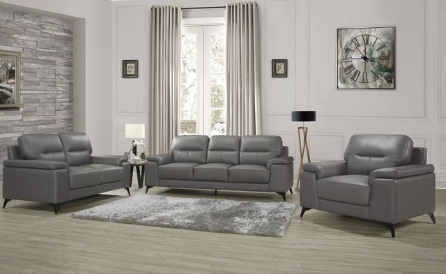 Mazin Furniture Mischa Dark Gray Chair-3