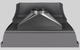 Vent-A-Hood® Designer Series 54" Gunsmoke Wall Mounted Range Hood-3