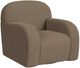 Elements International Benz Feather Tan Swivel Accent Chair-0