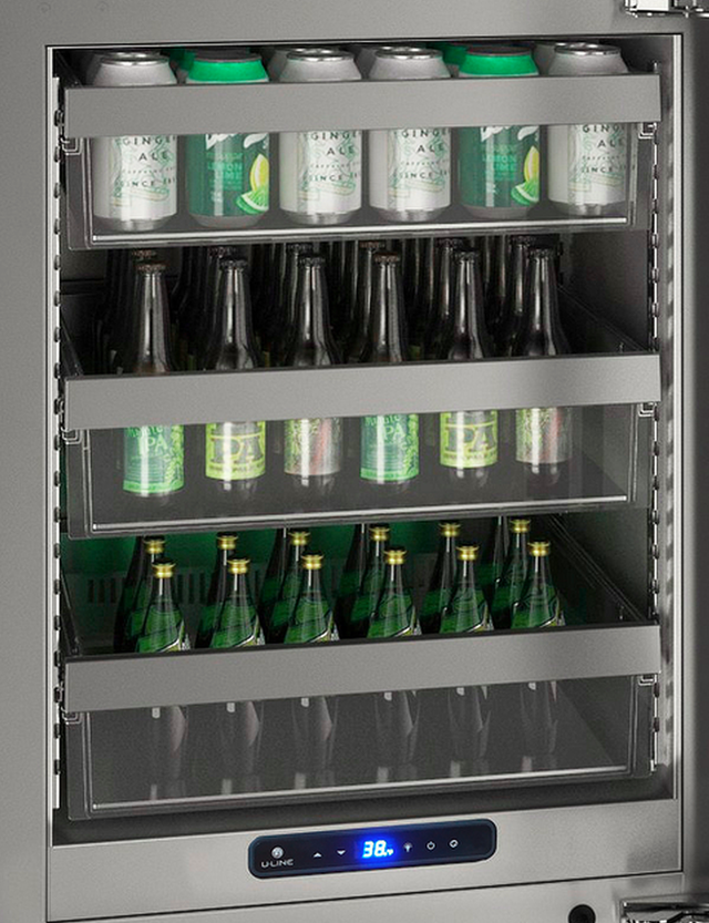 U-Line® 5.2 Cu. Ft. Panel Ready Under the Counter Refrigerator-1
