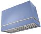AGA Loge 48" Carnaby Blue Wall Mounted Range Hood  with Polished Brass Trim-0