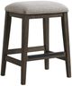 Intercon Hearst Beige/Reclaimed Chevron Backless Stool-0