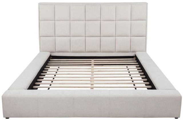 Coaster® Dreux Cream California King Upholstered Platform Panel Bed-3