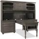 aspenhome® Oxford 6-Piece Peppercorn Modular Desk-0