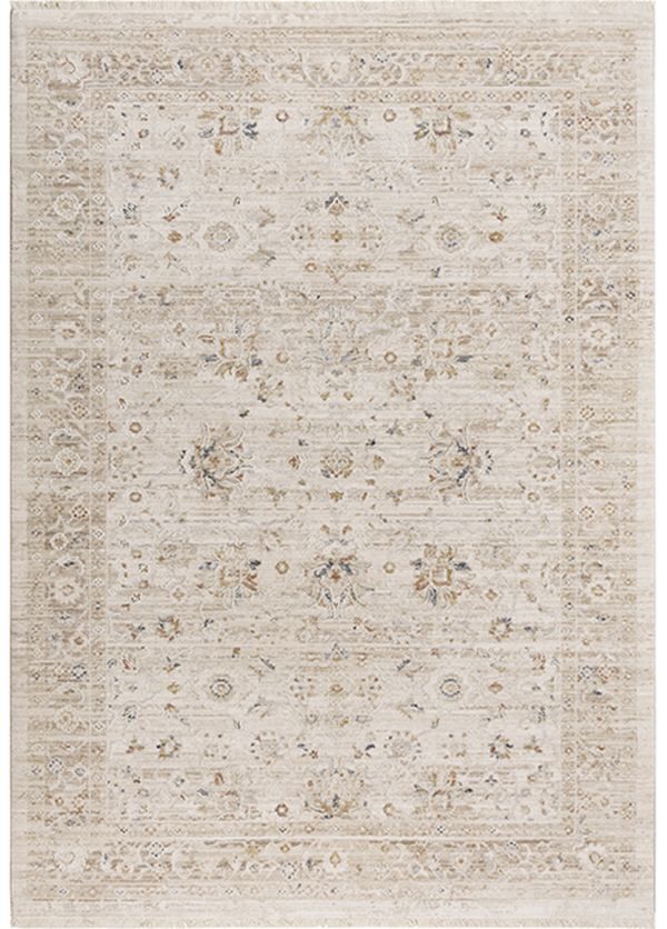 Rizzy Home Iconic Neutral 5'x8' Rectangular Rug-0