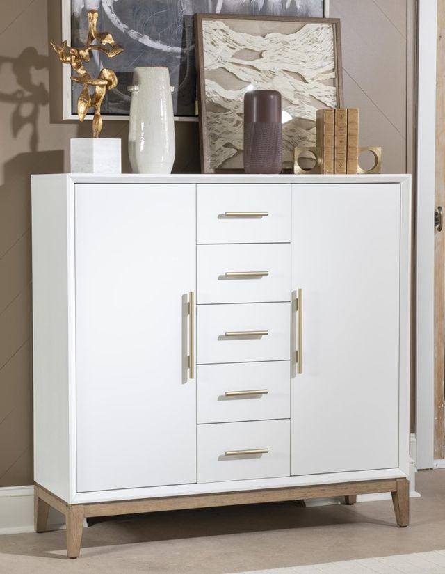 Legacy Classic Melrose Cloud White/Dessert Oak Chest-1