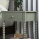 homestyles® Spindle Green Nightstand-5