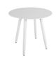 CabanaCoast® Customizable Geo Aluminum 23" Outdoor Round Side Table-1