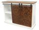 American Heartland Manufacturing Rustic 57" Two-Tone Mosaic Tall TV Stand-4