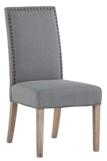 Home Trends & Design Jones Napoleon/Warm Gray Dining Chair-1