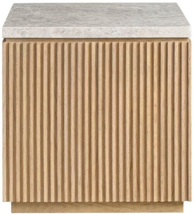 Universal Explore Home™ Avaline Carmen White Side Table with Skylar Base-2