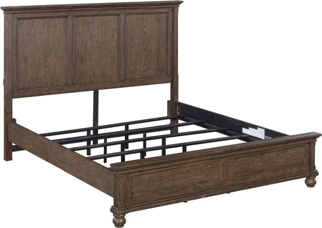 aspenhome® Oxford Cocoa King Panel Bed-3