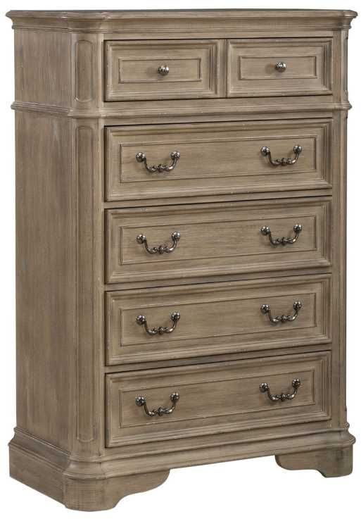 Liberty Furniture Magnolia Manor Weathered Bisque Chest-0