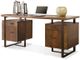 Riverside Furniture Terra Vista Double Pedestal Desk-0