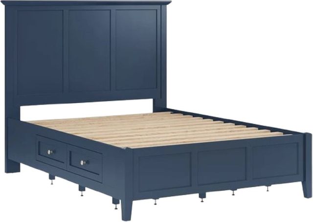 Modus Furniture Grace Blueberry Queen Platform Storage Bed-2
