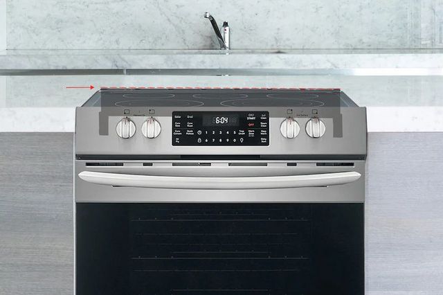 Frigidaire® Stainless Steel Front Control Freestanding  Island Range Trim-1