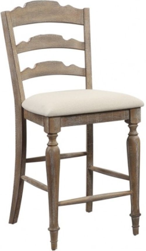 Winners Only® Augusta Rustic Brown/Vanilla Bar Stool-0