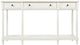 Jofran Inc. Stately Home Antique White Console Table-1