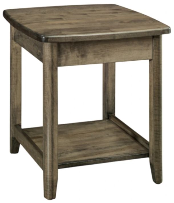 Archbold Furniture Customizable Amish Essentials Carson Maple End Table-0