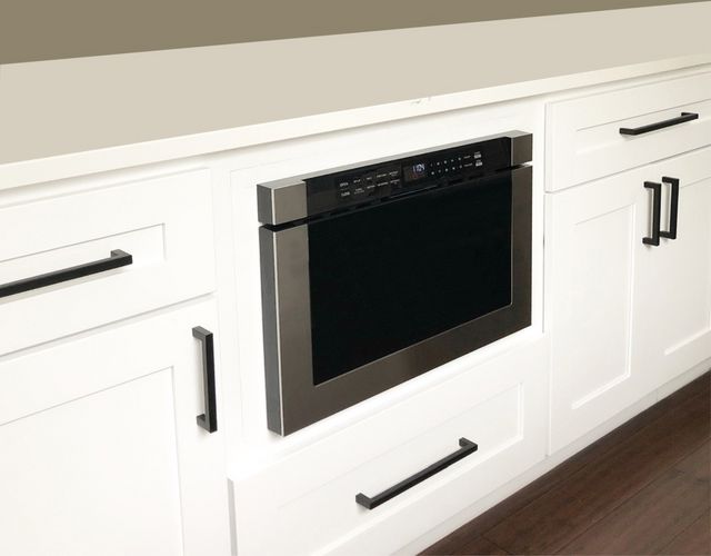 XO 1.2 Cu. Ft. Black Stainless Steel Microwave Drawer-6