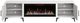 Legends Home Real Cozy Malibu White 95" Fireplace Console-3