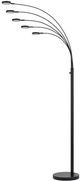 Cal® Lighting & Accessories Malibu Dark Bronze Floor Lamp-2