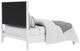 Riverside Furniture Rosalie White Caps Queen Panel Bed-4