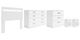 Signature Design by Ashley® Flannia 5-Piece White Queen Panel Headboard Bedroom Set-0