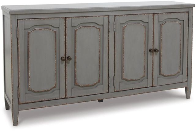 Charina Accent Cabinet - Antique Gray Charina Accent Cabinet - Antique Gray