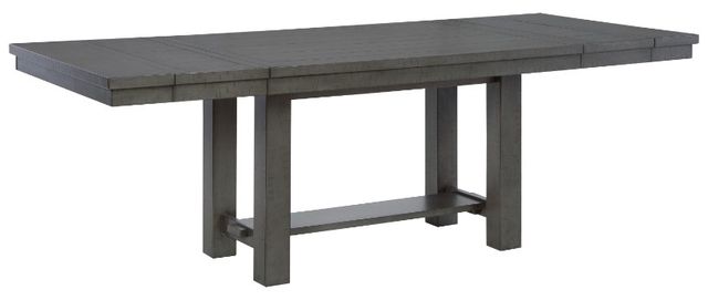 Signature Design by Ashley® Myshanna 7-Piece Gray Dining Room Set-1