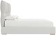 Bernhardt Casa Paros Playa/White 60" California King Upholstered Panel Bed-2