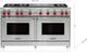Wolf® 60" Stainless Steel Pro Style Natural Gas Range-4