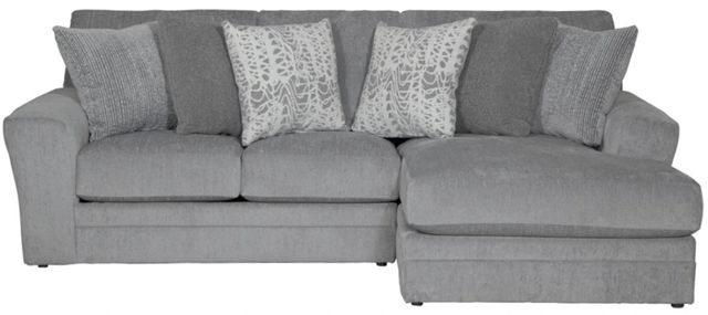 American Wholesale Furniture Glacier 2-Piece Shark Right-Arm Facing Sectional and Chaise-0