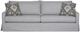 Bernards Citrus Heights Gray Pioneer Sofa-2