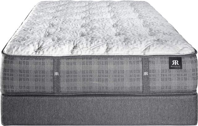 Spring Air® Regency Regent 14" Latex Firm Tight Top Split King Mattress-2