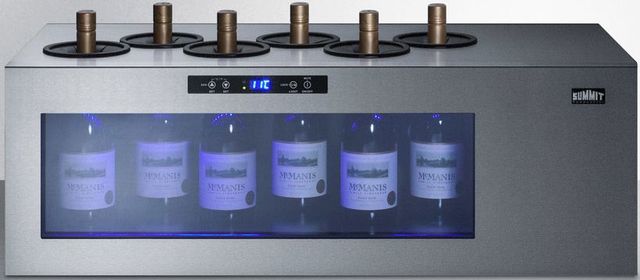Summit® Commercial Series 36" Stainless Steel Wine Cooler-2