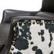 Porter International Designs Wrangler Espresso Accent Chair-4