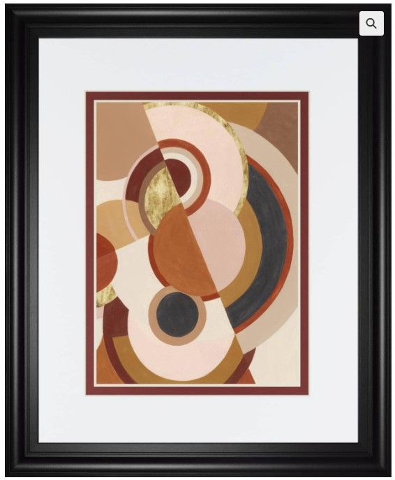 Classy Living Grace Popp Tectonic Earth II 40" Wall Art-0