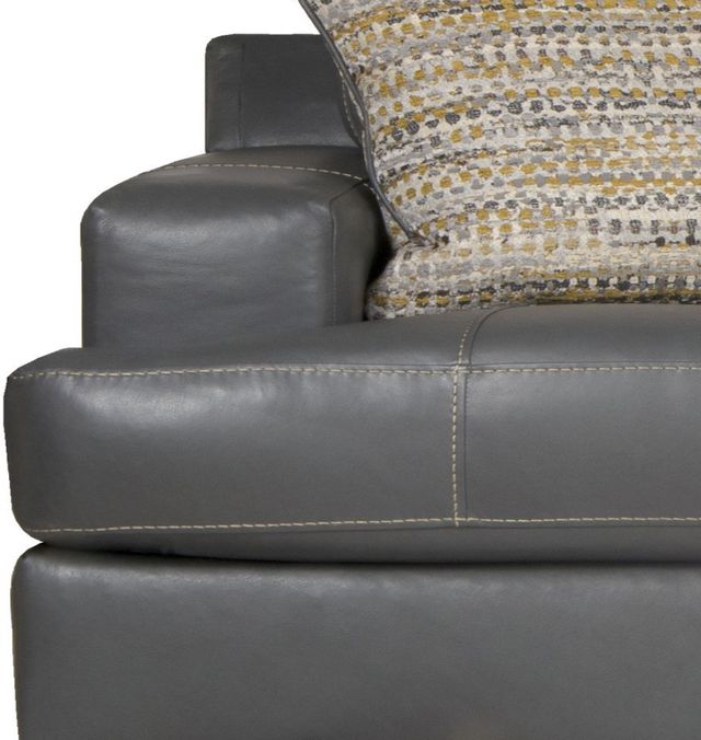Jackson Furniture Marco Gunmetal Leather Sofa-1