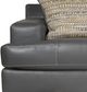 Jackson Furniture Marco Gunmetal Leather Sofa-1