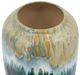 A & B Home Vorga Blue/Green Reactive Glaze Ceramic Vase-2