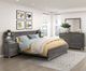Homelegance® Zephyr Gray Nightstand-1