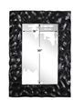 Uttermost® Malosi Matte Black Carved Mirror-2