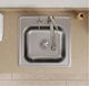 Elkay Celebrity® Brushed Satin 20" 2-Hole Single Bowl Drop-in Laundry Sink-3
